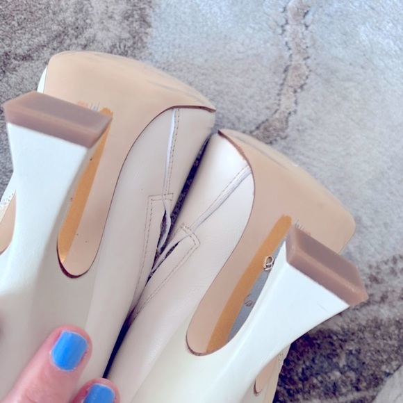 ‼️Sold Out! SAM EDELMAN
Olina Square-Toe Patchwork Leather Ankle Boots - Picture 9 of 15